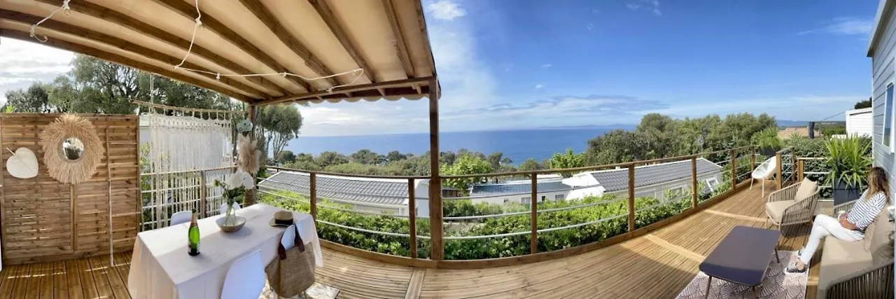 Mobil Home Superbe Vue Mer St Raphael Saint-Raphael  Campsite